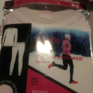 Women's 2 pc thermal underwear